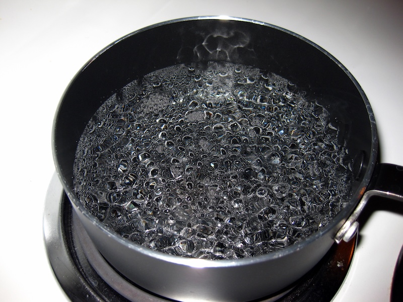 Figure 1: A pot of boiling water.