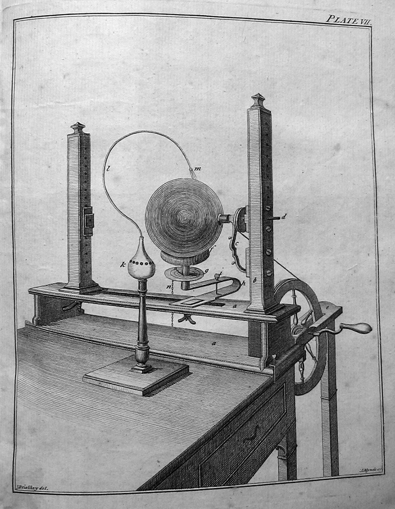 Figure 5: An eighteenth-century chemistry bench.